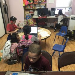 Afterschool students playing together at West Hills Preschool & Afterschool in West Hills, California
