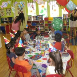 A holiday celebration at West Hills Preschool & Afterschool in West Hills, California