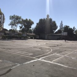 The playground and outdoor play area at West Hills Preschool & Afterschool in West Hills, California