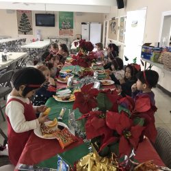 A seasonal craft activity at West Hills Preschool & Afterschool in West Hills, California
