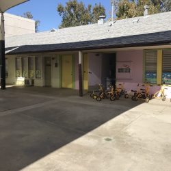 The playground and outdoor play area at West Hills Preschool & Afterschool in West Hills, California