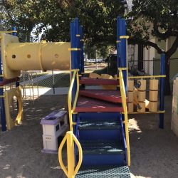 The playground and outdoor play area at West Hills Preschool & Afterschool in West Hills, California