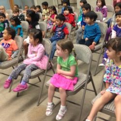 School age children at homework time at West Hills Preschool & Afterschool in West Hills, California