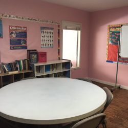 A learning space at West Hills Preschool & Afterschool in West Hills, California