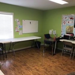 Inside a classroom at West Hills Preschool & Afterschool in West Hills, California
