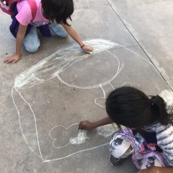 Afterschool students playing together at West Hills Preschool & Afterschool in West Hills, California